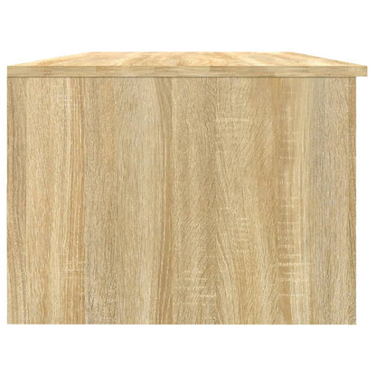 Salontafel 02X50X36 Cm Bewerkt Hout Kleurig Sonoma eiken