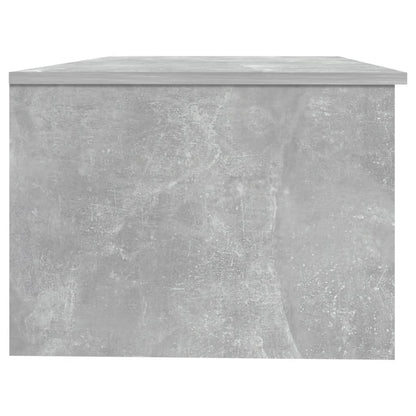 Salontafel 102X50X36 Cm Bewerkt Hout Betongrijs