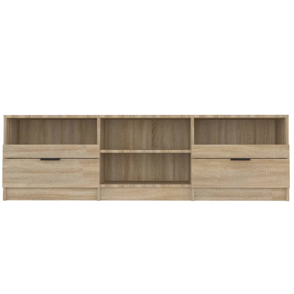 Tv-Meubel 50X33,5X45 Cm Bewerkt Hout Kleurig Sonoma eiken