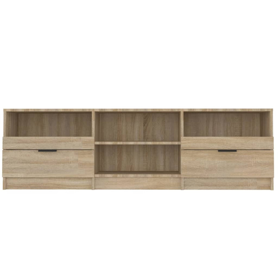 Tv-Meubel 50X33,5X45 Cm Bewerkt Hout Kleurig Sonoma eiken