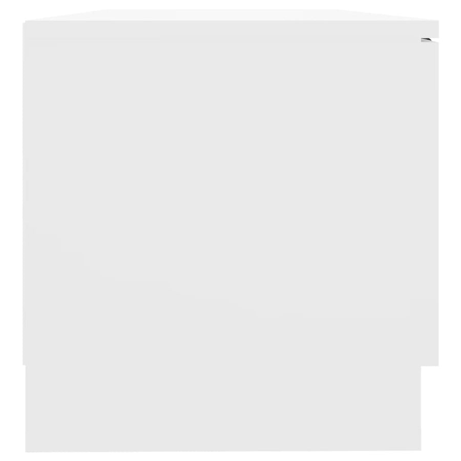 Tv-meubelen 2 st 80x35x36,5 cm bewerkt hout wit 2 Wit