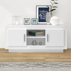 Tv-meubel 102x35x45 cm wit bewerkt hout
