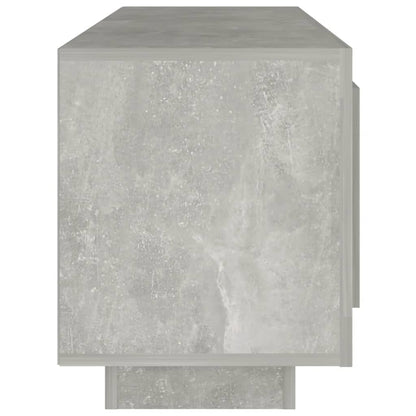 Tv-Meubel 02X35X45 Cm Bewerkt Hout Betongrijs