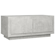 Salontafel 02X50X45 Cm Bewerkt Hout Betongrijs