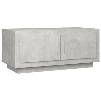 Salontafel 02X50X45 Cm Bewerkt Hout Betongrijs