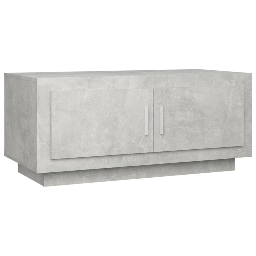Salontafel 02X50X45 Cm Bewerkt Hout Betongrijs