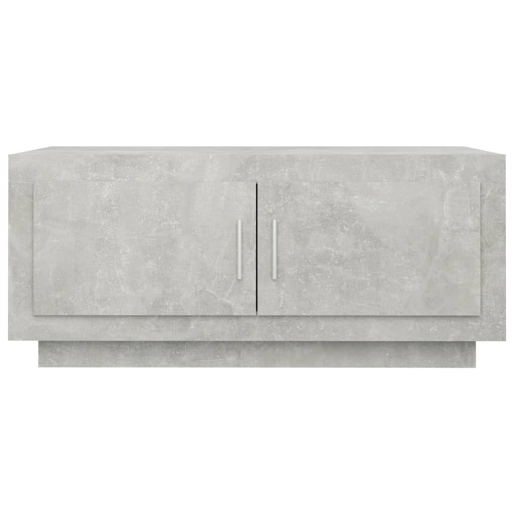Salontafel 02X50X45 Cm Bewerkt Hout Betongrijs