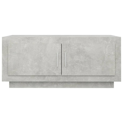 Salontafel 02X50X45 Cm Bewerkt Hout Betongrijs