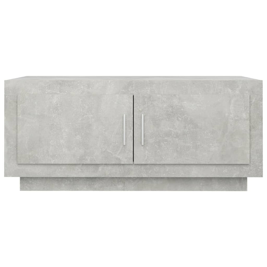 Salontafel 02X50X45 Cm Bewerkt Hout Betongrijs