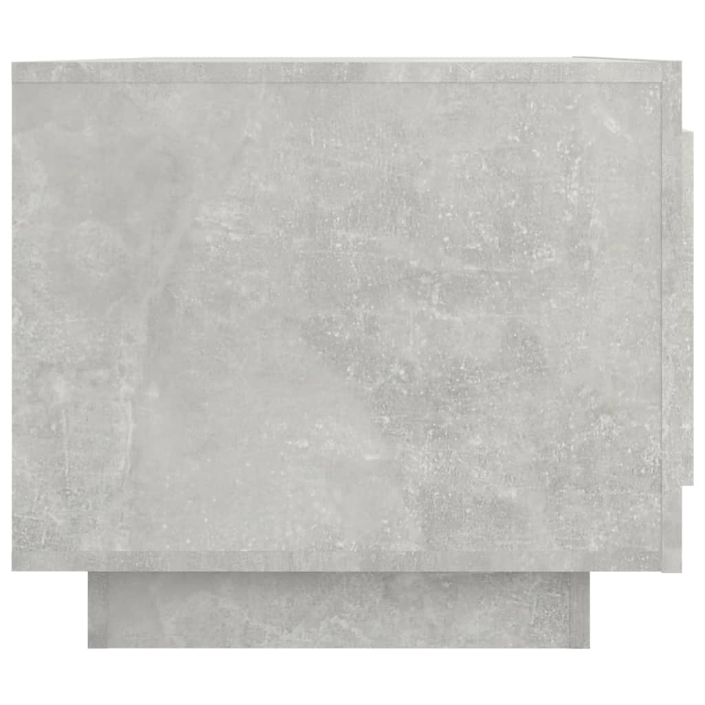 Salontafel 02X50X45 Cm Bewerkt Hout Betongrijs