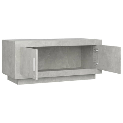 Salontafel 02X50X45 Cm Bewerkt Hout Betongrijs