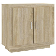Dressoir 80X40X75 Cm Bewerkt Hout Kleurig Sonoma eiken