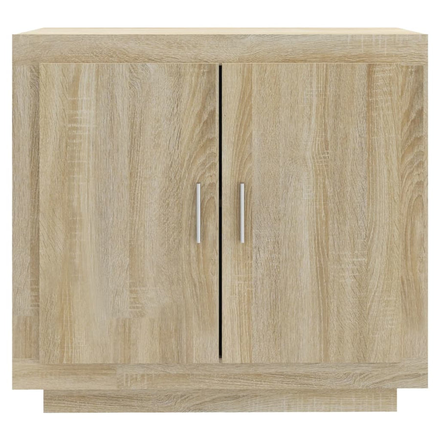 Dressoir 80X40X75 Cm Bewerkt Hout Kleurig Sonoma eiken