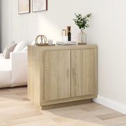 Sideboard 80x40x75 cm engineered wood Sonoma oak look