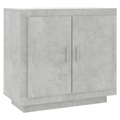 Dressoir 80X40X75 Cm Bewerkt Hout Betongrijs