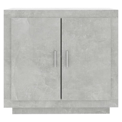 Dressoir 80X40X75 Cm Bewerkt Hout Betongrijs