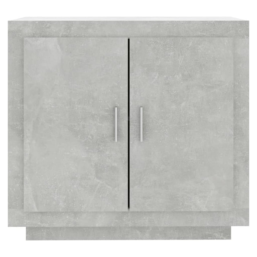 Dressoir 80X40X75 Cm Bewerkt Hout Betongrijs