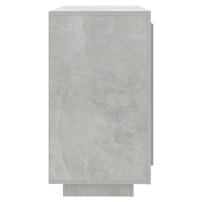 Dressoir 80X40X75 Cm Bewerkt Hout Betongrijs