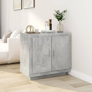 Sideboard 80x40x75 cm engineered wood concrete grey