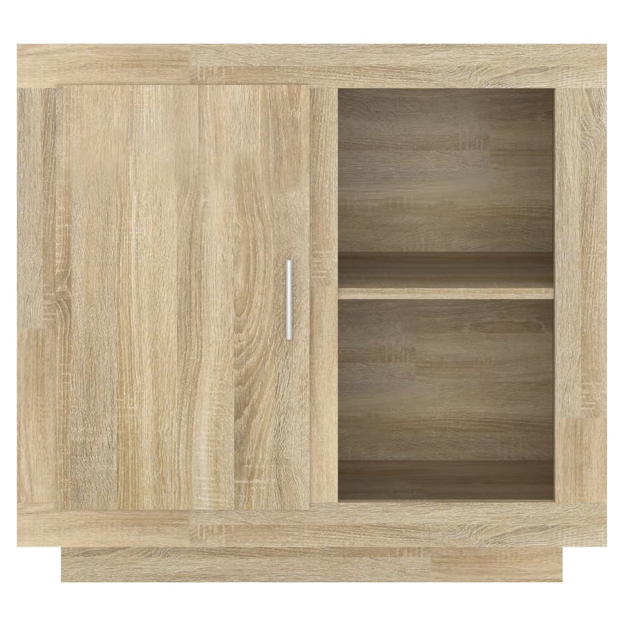 Dressoir 80X40X75 Cm Kleurig Sonoma eiken