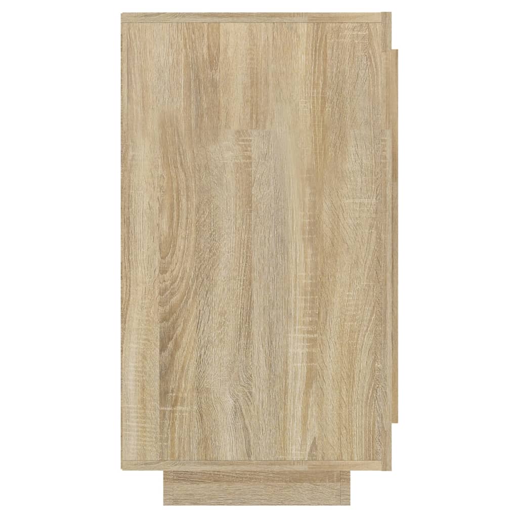 Dressoir 80X40X75 Cm Kleurig Sonoma eiken