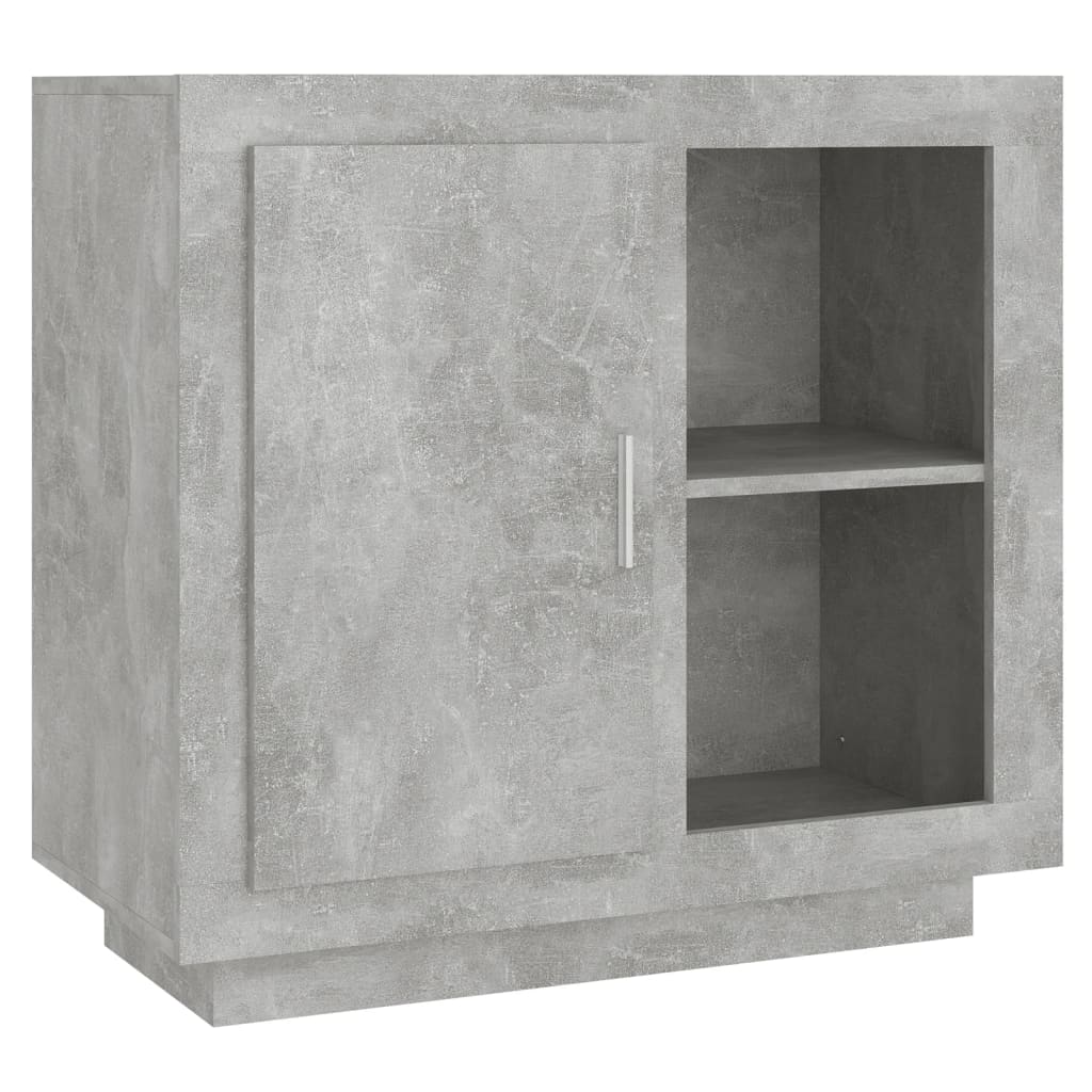 Dressoir 80X40X75 Cm Betongrijs