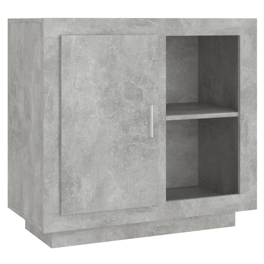 Dressoir 80X40X75 Cm Betongrijs