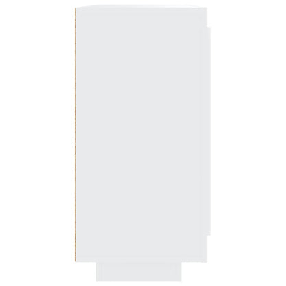 Dressoir 92X35X75 Cm Bewerkt Hout Wit