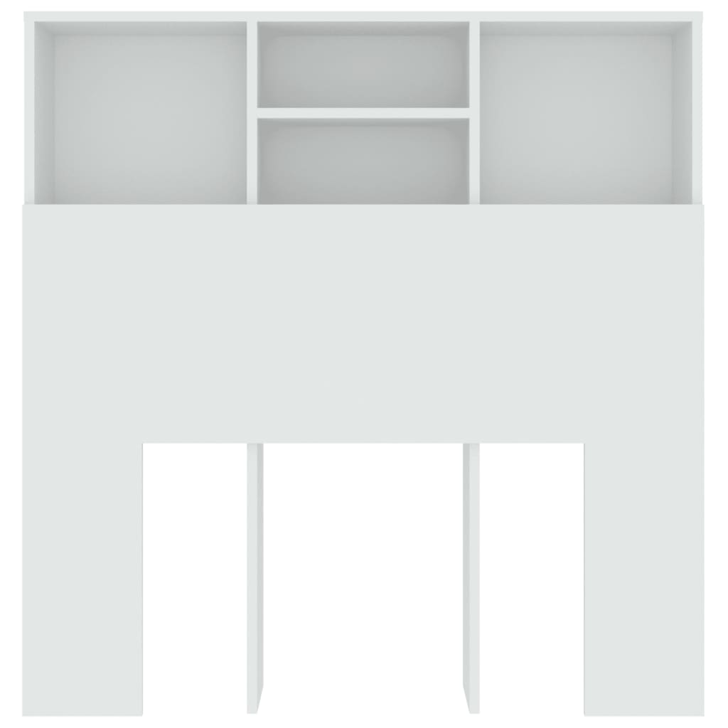 Hoofdbordkast 00X9X03,5 Cm Wit
