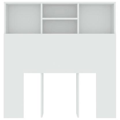 Hoofdbordkast 00X9X03,5 Cm Wit