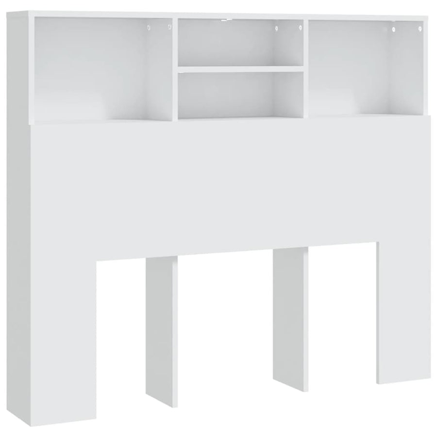 Hoofdbordkast 20X9X03,5 Cm Wit