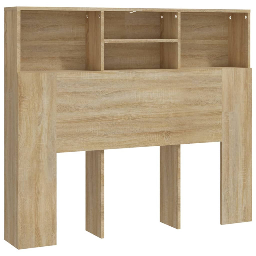 Hoofdbordkast 20X9X03,5 Cm Kleurig Sonoma eiken