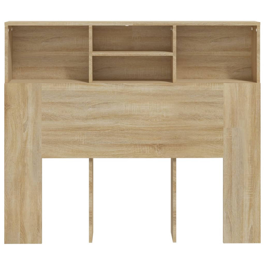 Hoofdbordkast 20X9X03,5 Cm Kleurig Sonoma eiken