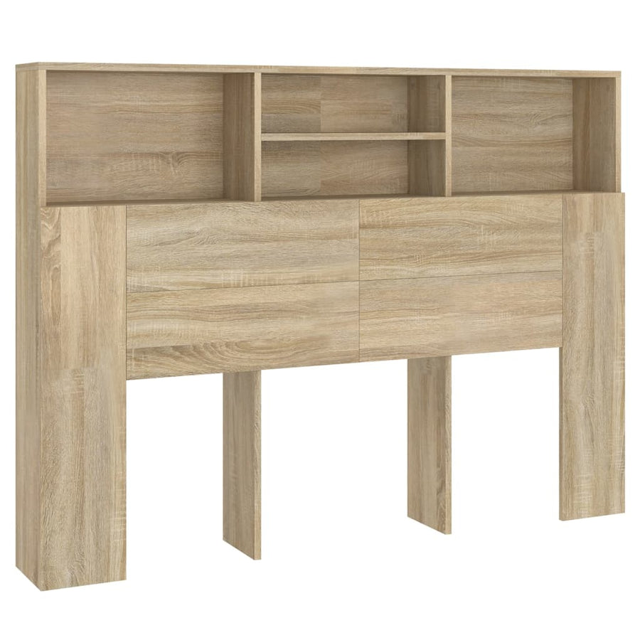 Hoofdbordkast 140x19x103,5 cm sonoma eikenkleurig Sonoma eiken