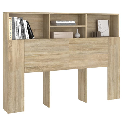 Hoofdbordkast 140x19x103,5 cm sonoma eikenkleurig Sonoma eiken