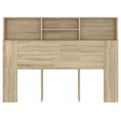 Hoofdbordkast 140x19x103,5 cm sonoma eikenkleurig Sonoma eiken