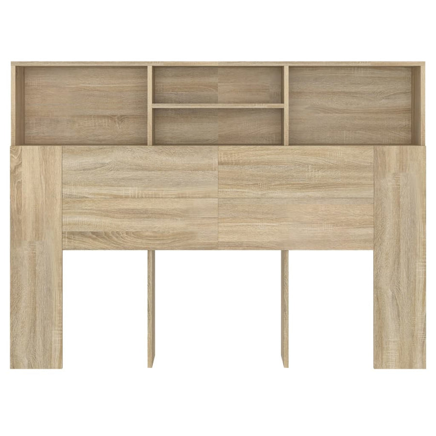 Hoofdbordkast 140x19x103,5 cm sonoma eikenkleurig Sonoma eiken