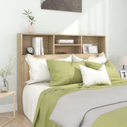 Hoofdbordkast Sonoma eiken 140x19x103,5 cm wandmontage