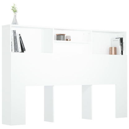 Hoofdbordkast 60X9X03,5 Cm Wit