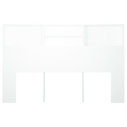 Hoofdbordkast 60X9X03,5 Cm Wit