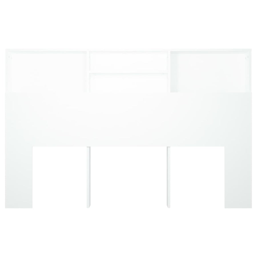 Hoofdbordkast 60X9X03,5 Cm Wit