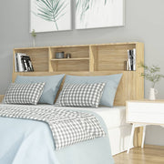 Hoofdbordkast 160x19x103,5 cm sonoma eiken