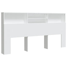 Hoofdbordkast 200X9X03,5 Cm Wit