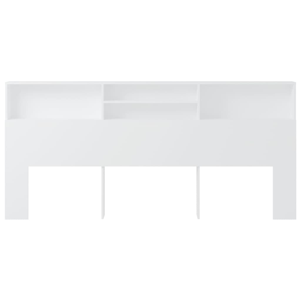 Hoofdbordkast 220X9X03,5 Cm Wit