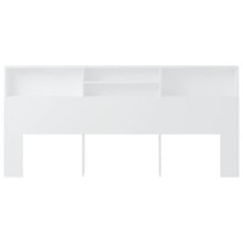 Hoofdbordkast 220X9X03,5 Cm Wit