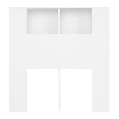 Hoofdbordkast 00X8,5X04,5 Cm Wit