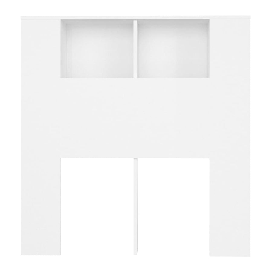 Hoofdbordkast 00X8,5X04,5 Cm Wit