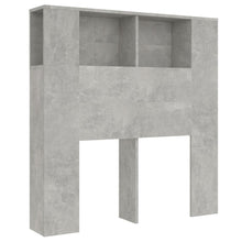 Hoofdbordkast 00X8,5X04,5 Cm Betongrijs