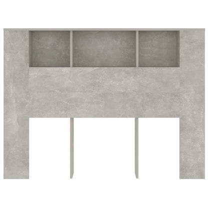 Hoofdbordkast 40X8,5X04,5 Cm Betongrijs
