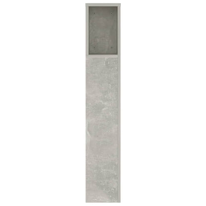 Hoofdbordkast 40X8,5X04,5 Cm Betongrijs